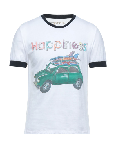 Shop Happiness T-shirts In White