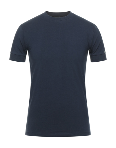 Shop Drykorn T-shirts In Dark Blue