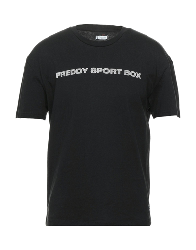 Shop Freddy Man T-shirt Black Size L Cotton