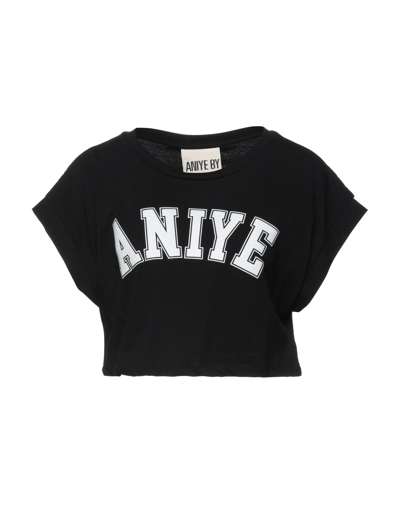 Shop Aniye By Woman T-shirt Black Size 8 Cotton