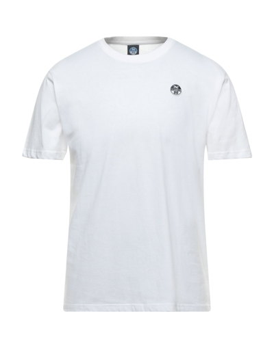 Shop North Sails Man T-shirt White Size Xs Cotton
