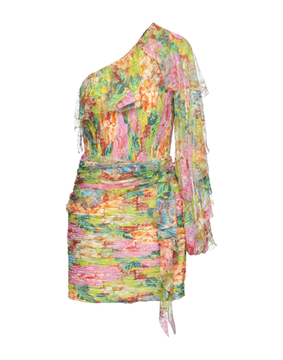 Shop Anna Molinari Blumarine Woman Mini Dress Light Green Size 8 Polyamide, Polyester, Polyurethane