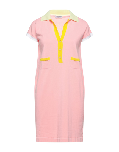 Shop Kash Woman Mini Dress Pink Size 8 Cotton