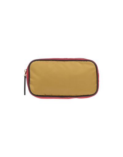 Shop Marni Pouches In Military Green