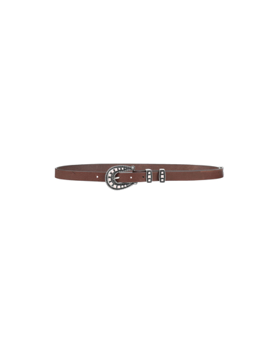 Shop Alanui Belts In Brown