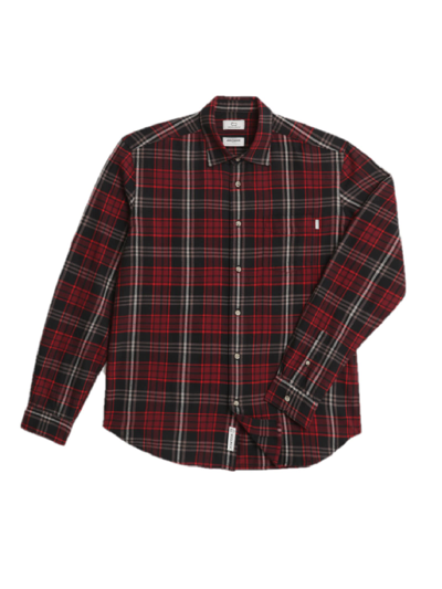 Shop Woolrich Traditional Madras Shirt In Red Check