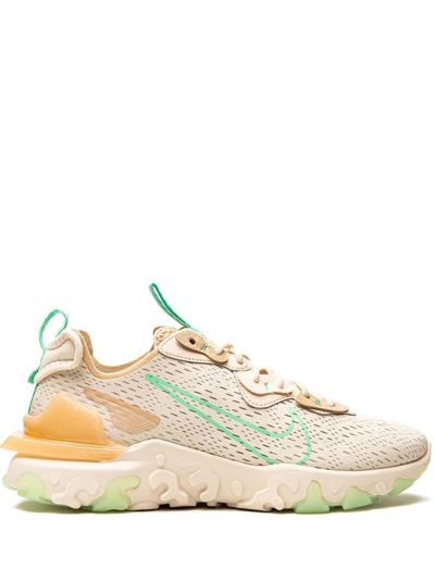 Shop Nike React Vision Low-top Sneakers In Nude