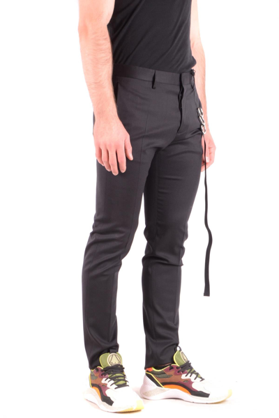 Shop Dsquared2 Trousers In Black