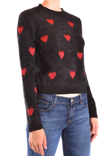 Shop Red Valentino Sweaters In Black