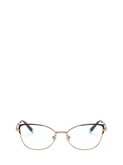 Shop Tiffany & Co Tiffany Eyeglasses In Black &amp; Rubedo