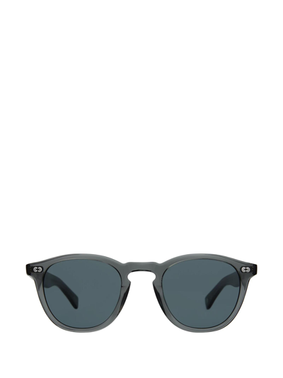 Shop Garrett Leight Sunglasses In Sea Grey