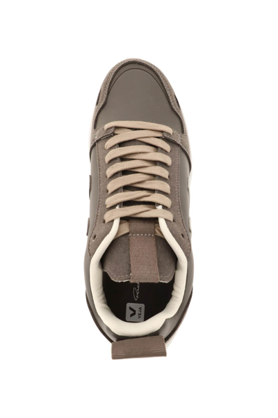 Shop Rick Owens Hiking Style Sneakers In Grey