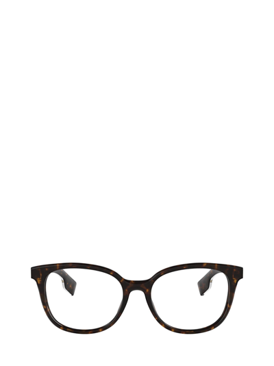 Shop Burberry Eyeglasses In Dark Havana