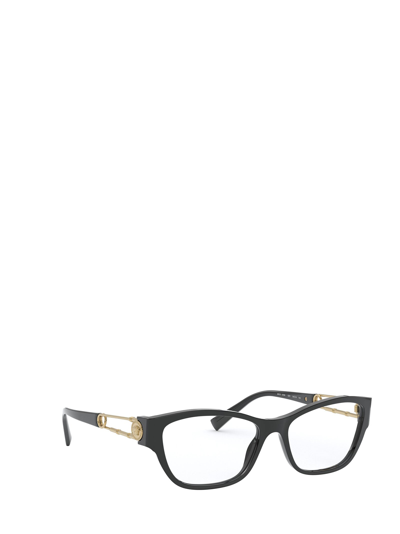 Shop Versace Eyewear Eyeglasses In Black