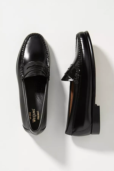Shop Bass Weejuns Weejuns Whitney Loafers In Black