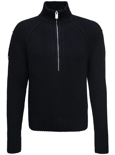 Shop Moncler Genius Zip-up Sweater By Alyx In Black