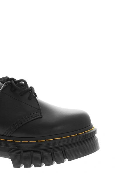 Shop Dr. Martens' Dr. Martens Audrick - Leather Platform Shoe In Black