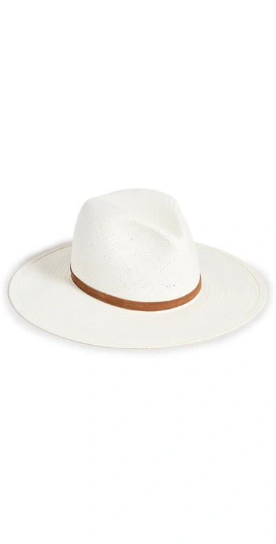 Shop Janessa Leone Paloma Hat In Bleach