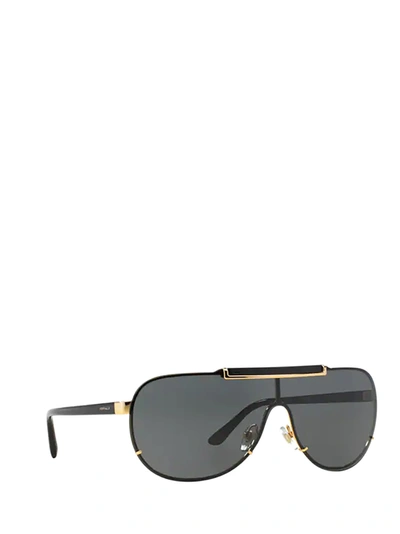 Shop Versace Eyewear Sunglasses In Gold