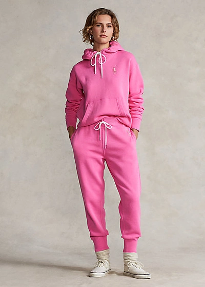 Ralph Lauren Pink Pony Fleece Sweatpant In Peony ModeSens
