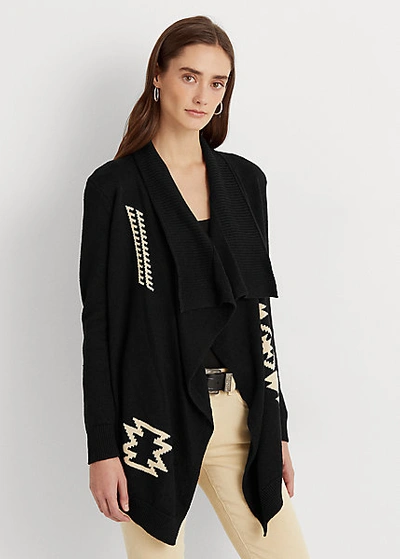 Ralph lauren open front accommodant cardigan