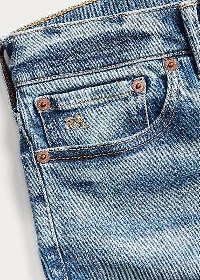 Double Rl Stretch High Skinny Fit Jean In Staci Wash