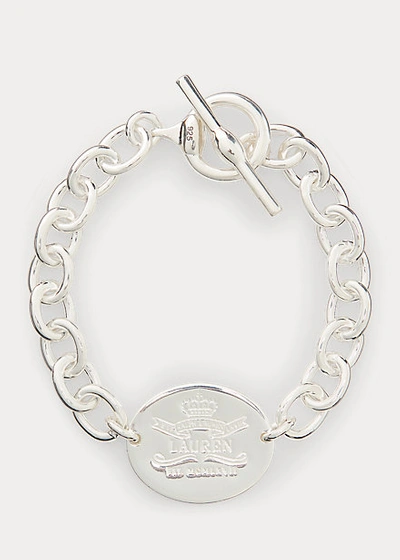 Shop Lauren Ralph Lauren Sterling Silver Heritage Flex Bracelet