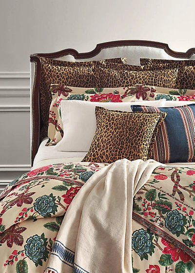 Shop Ralph Lauren Teagan Floral Duvet Cover In Multi