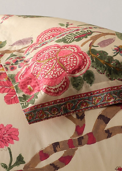 Shop Ralph Lauren Teagan Floral Duvet Cover In Multi