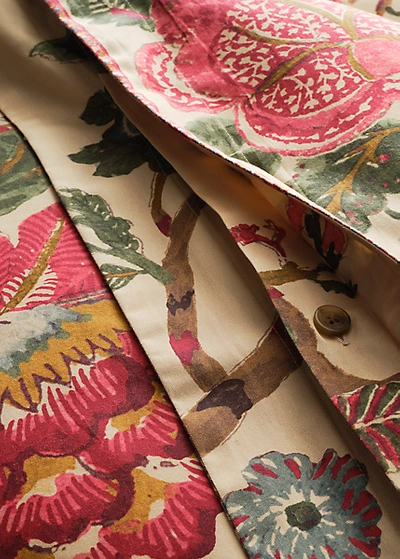 Shop Ralph Lauren Teagan Floral Duvet Cover In Multi