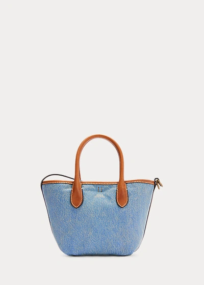 Ralph lauren denim bag hot sale