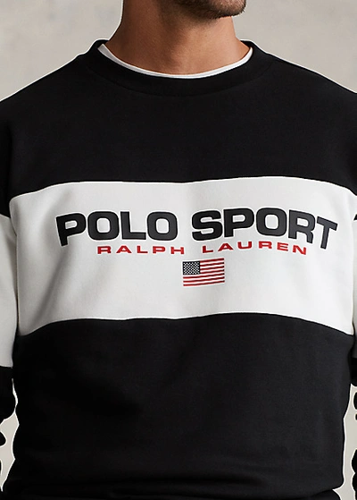 Polo Ralph Lauren Polo Sport Fleece Sweatshirt In Polo Black | ModeSens