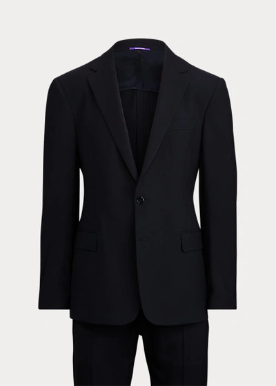 Shop Ralph Lauren Gregory Hand-tailored Wool Twill Suit In Navy