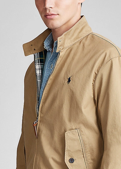 Shop Polo Ralph Lauren Chino Jacket In Luxury Tan