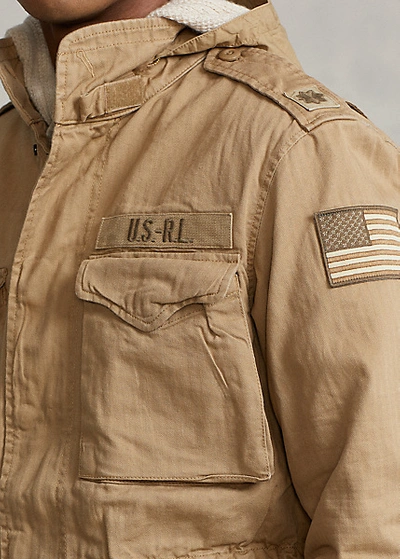 Ralph Lauren The Iconic Field Jacket In Desert Khaki | ModeSens