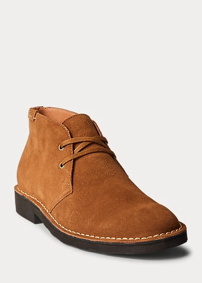 Polo Ralph Lauren Talan Suede Chukka Boot In Desert Tan