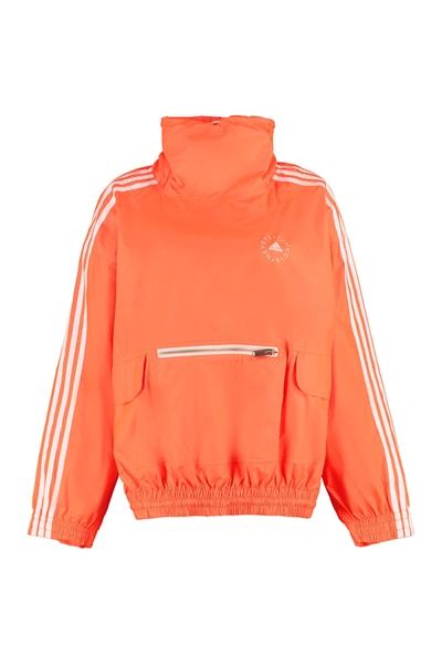 Shop Stella Mccartney Oversized Lightweight Jacket In Orange