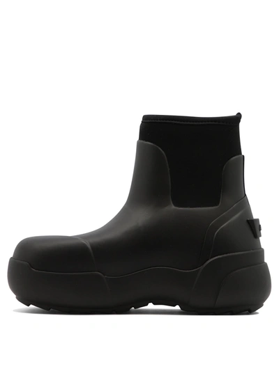 Shop Ambush Rubber Ankle Boots In Black  