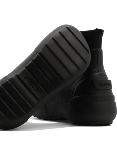 Shop Ambush Rubber Ankle Boots In Black  