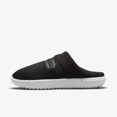 Shop Nike Burrow Men's Slipper In Black,white