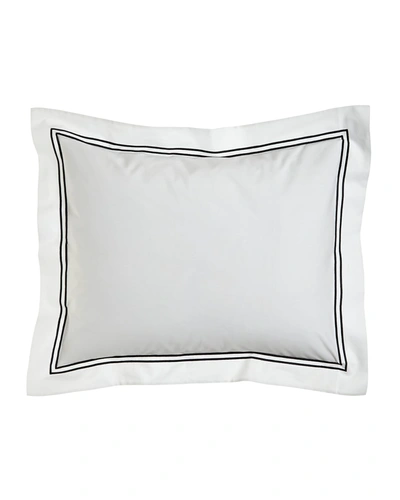 Shop Sferra Grande Hotel King Pillowcase Set In White/white