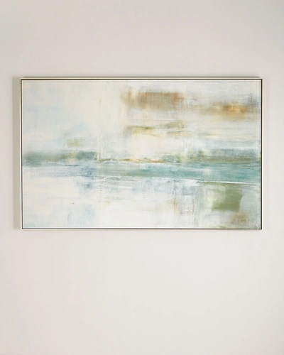 Shop Benson-cobb Studios Tahoe 72x45 Horizontal Mixed, Hand-embellished In Multi Colors