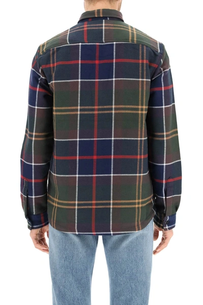 Shop Barbour Cannich Overshirt In Mixed Colours