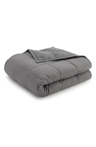Shop Ella Jayne Home Weighted Anti-anxiety Blanket In Grey/grey