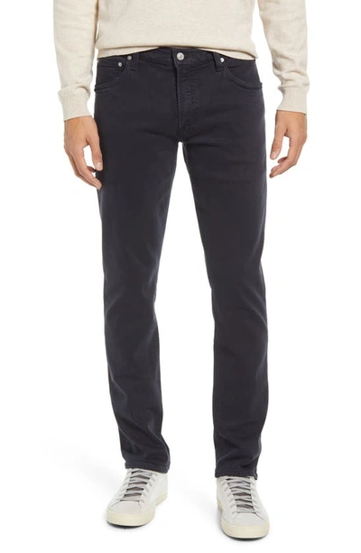 Shop Citizens Of Humanity Gage Slim Fit Stretch Twill Five-pocket Pants In Night Sky