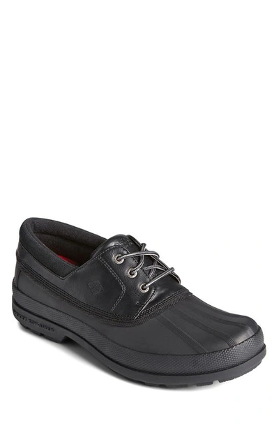 Shop Sperry Cold Bay Waterproof Insulated Duck Shoe In Black