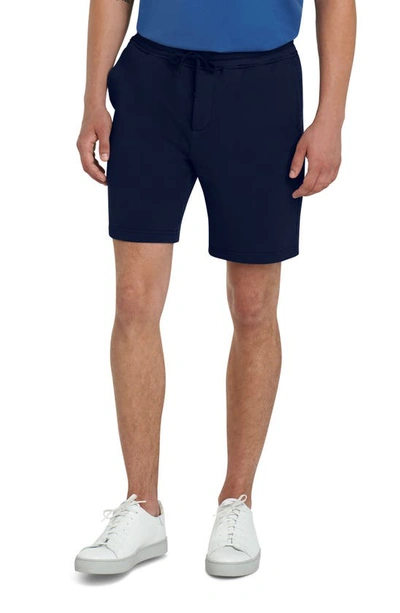 Shop Bugatchi Comfort Drawstring Shorts In Navy