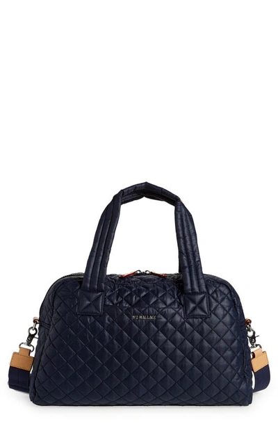 Shop Mz Wallace Jimmy Quilted Nylon Bag In Dawn