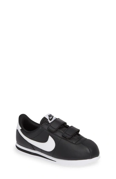 Shop Nike Cortez Sl Sneaker In Black/ White