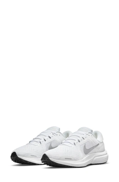 Shop Nike Air Zoom Vomero 16 Sneaker In White/ Metallic Silver/ Pure